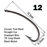 Крючок одинарный 12-3Х
